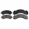 Rm Brakes Semi Metallic Disc Brake Pad Set - Professional Grade R53-PGD184M